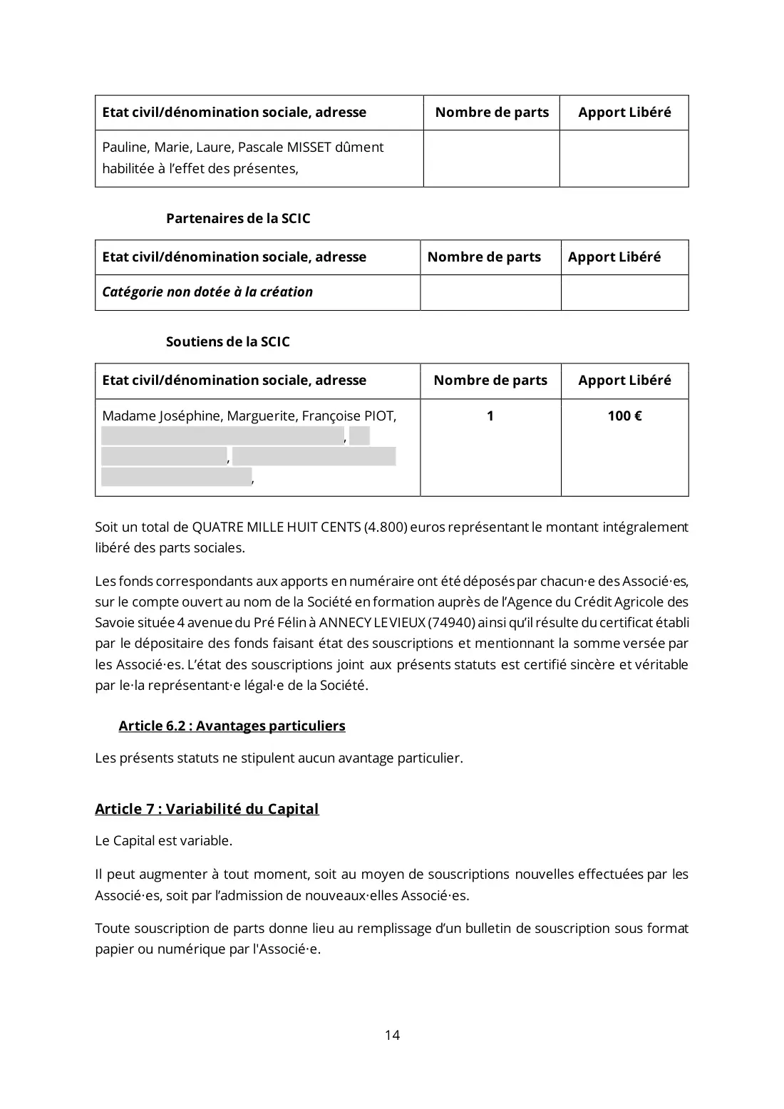 Statuts de La Coop Audacieuse, page 14 sur 44