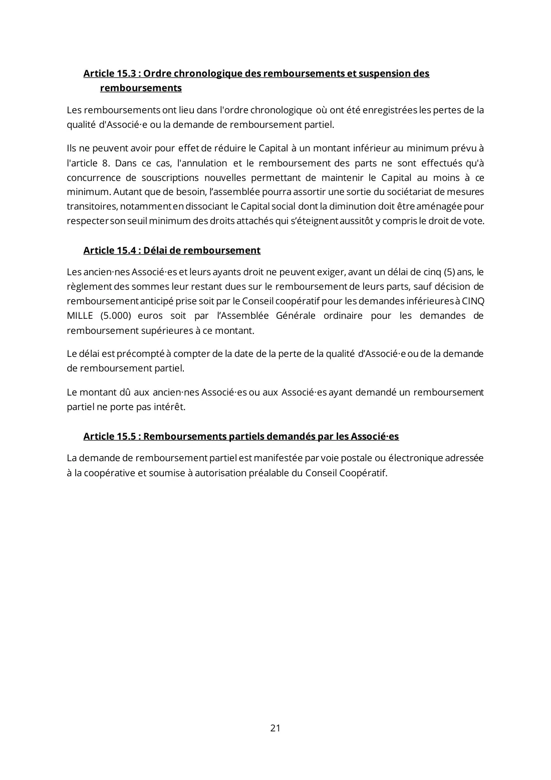 Statuts de La Coop Audacieuse, page 21 sur 44