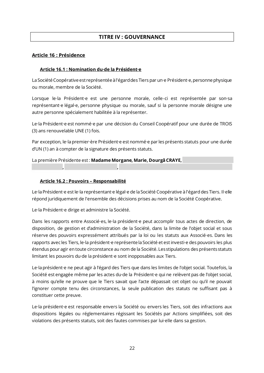 Statuts de La Coop Audacieuse, page 22 sur 44