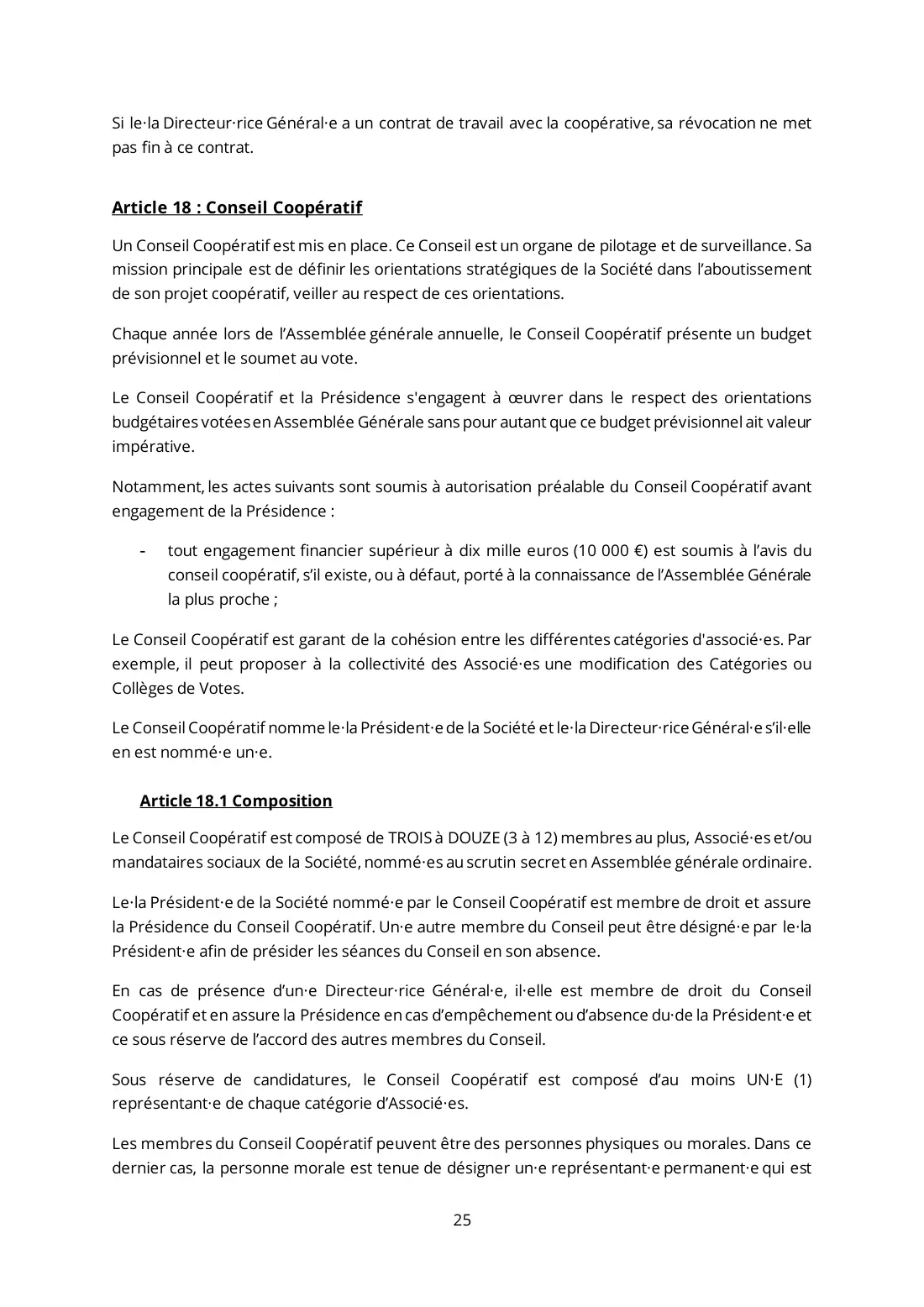 Statuts de La Coop Audacieuse, page 25 sur 44