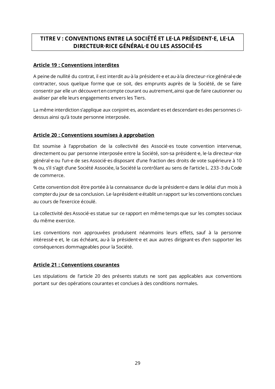 Statuts de La Coop Audacieuse, page 29 sur 44